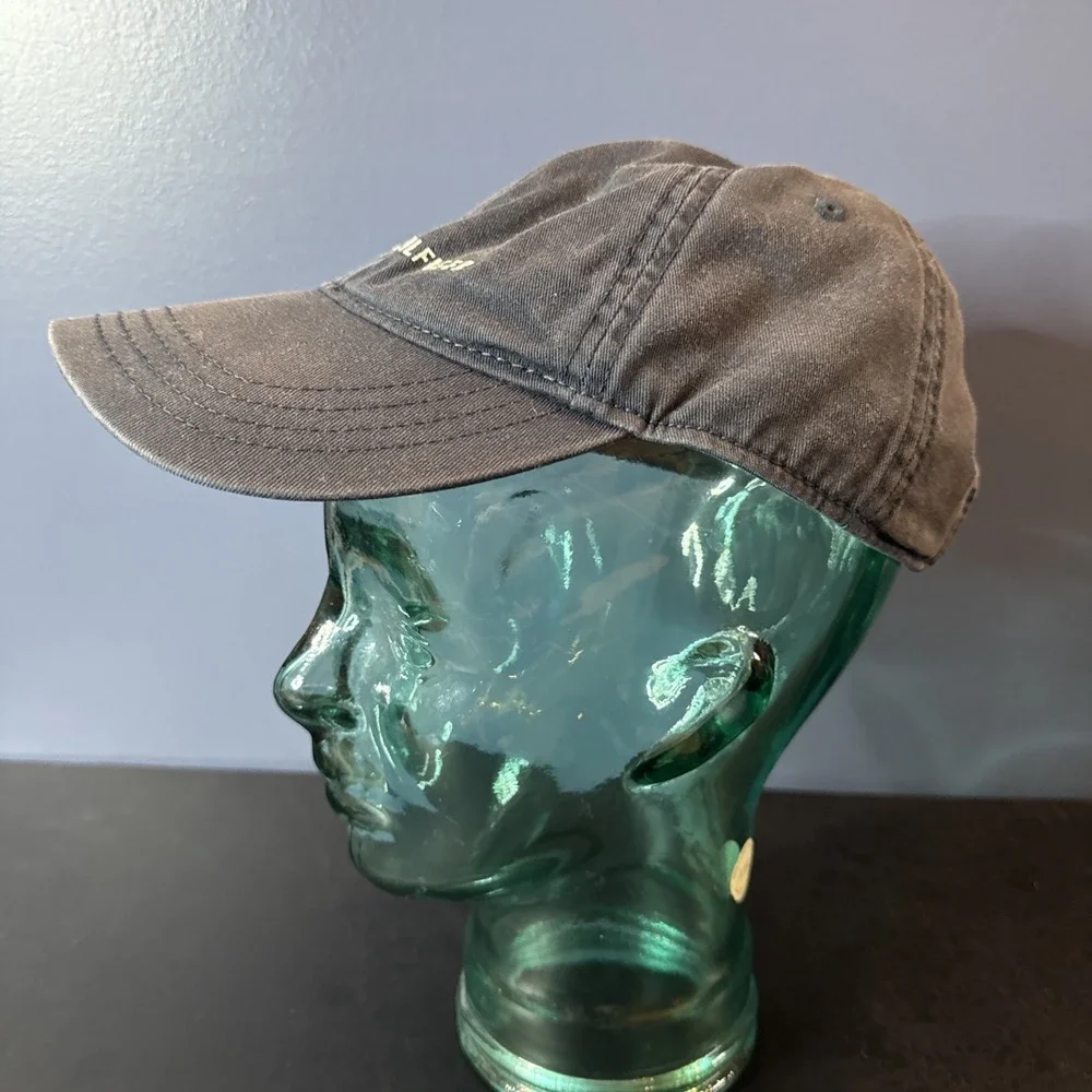 Tommy Hilfiger‎ Blue Adjustable Strapback Hat Cap Flag Crest RN 77806